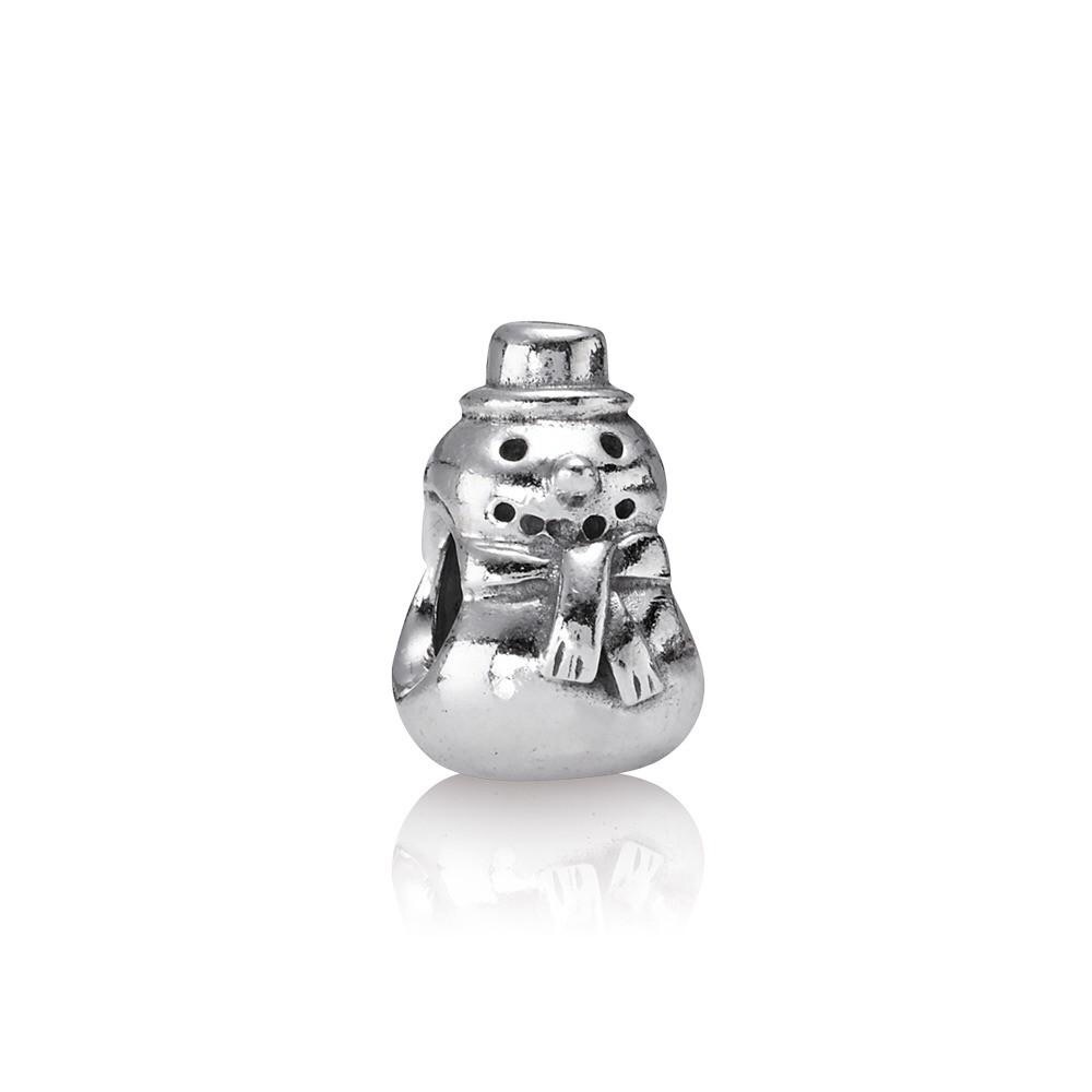 Snowman pandora charm